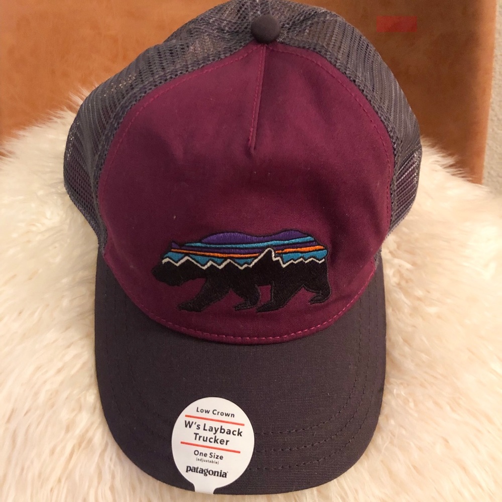 Patagonia layback truckers hat!